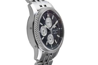 Thumbnail von Breitling Bentley Mark VI Chronograph Stahl / Platin Ref P1936212/B977 Papiere