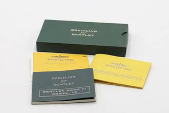 Thumbnail von Breitling Bentley Mark VI Chronograph Stahl / Platin Ref P1936212/B977 Papiere