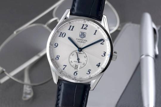  TAG Heuer Carrera Calibre 6 Automatik Stahl Herrenuhr Ref. WAS2111 