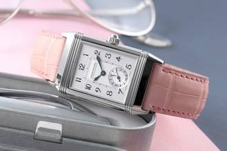 Thumbnail von Jaeger-LeCoultre Reverso Duetto Classique Diamonds Stahl Handaufzug Ref Q2568402 256.8.75