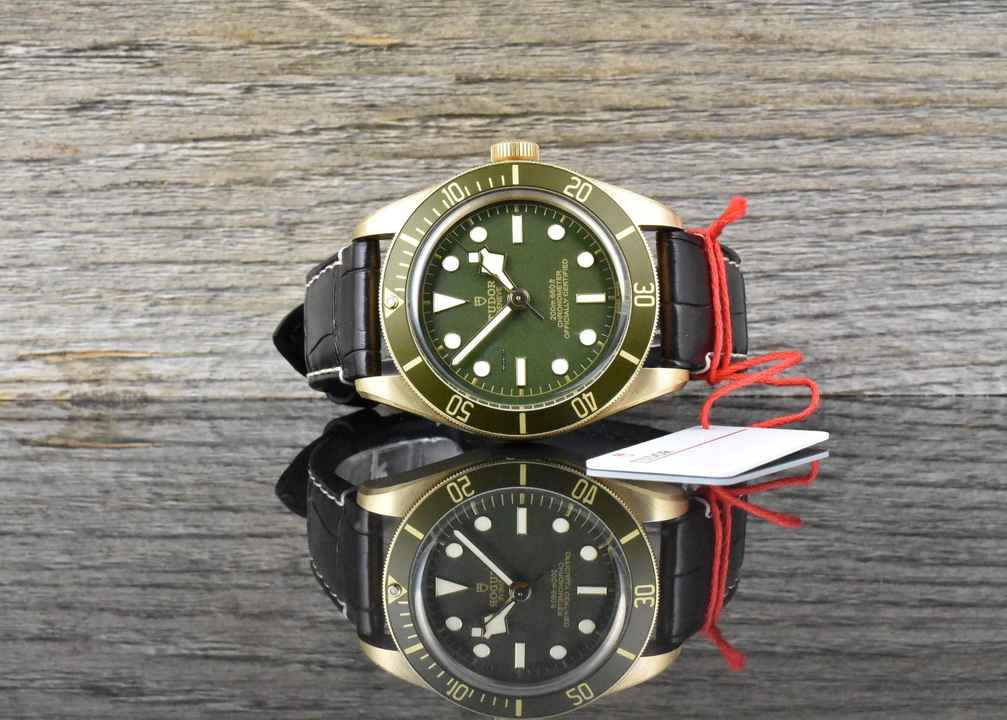  Tudor Black Bay 58 Green 18K Gold Automatik 79018V Full Set - 2022 