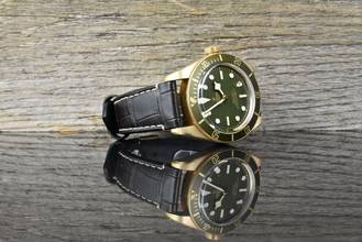 Thumbnail von Tudor Black Bay 58 Green 18K Gold Automatik 79018V Full Set - 2022