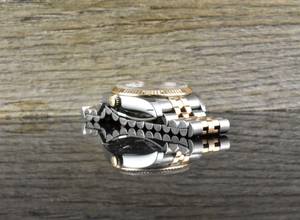 Thumbnail von Rolex Datejust 36 Stahl & Roségold - Pink Computer Diamond Dial - B&P 2013