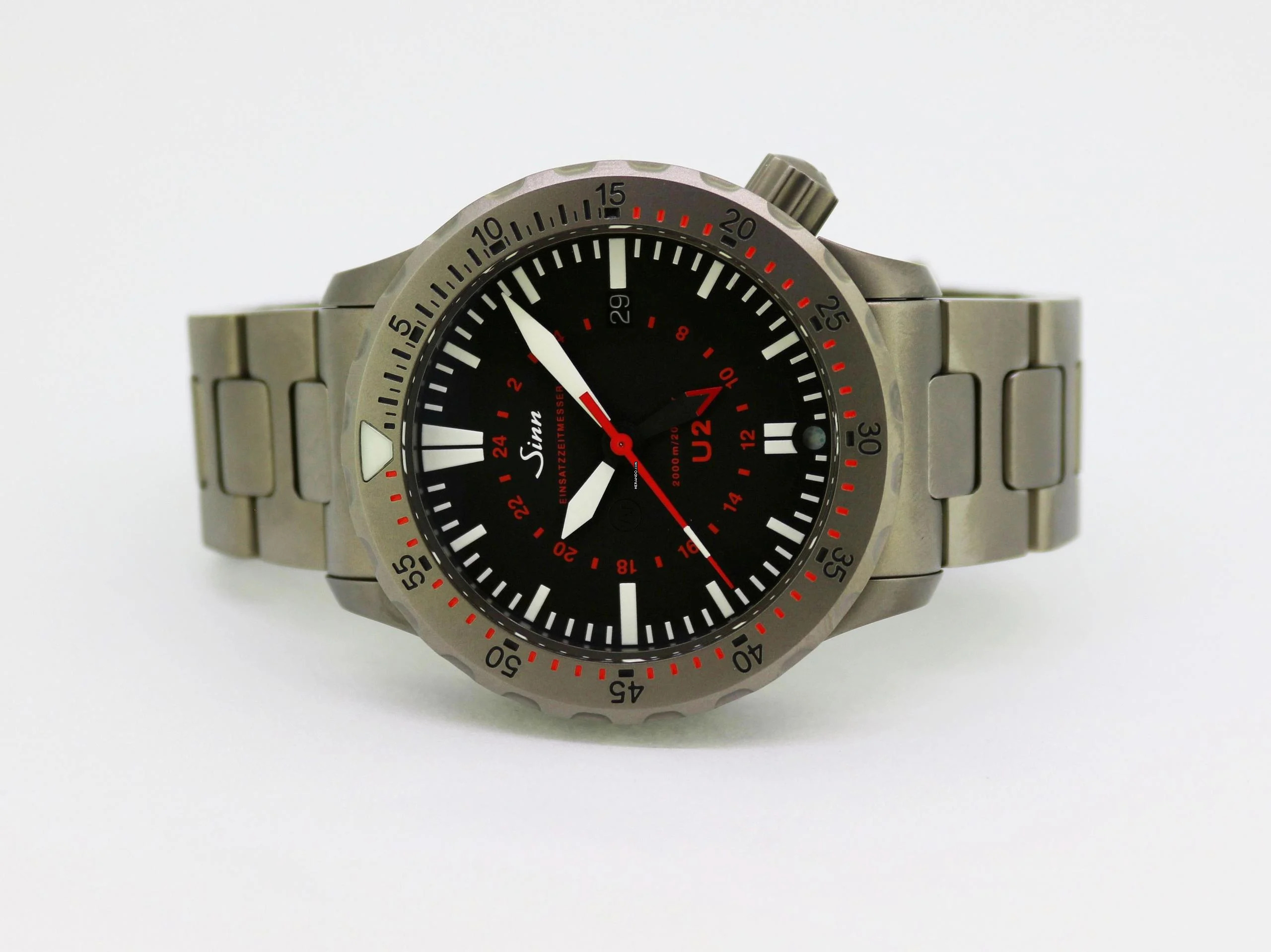 Sinn U2 Diving GMT 1020.030 TEGIMENT-Technologie Ar-Trockenhaltetechnik Full Set