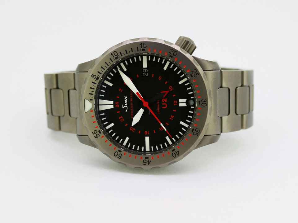  Sinn U2 Diving GMT 1020.030 TEGIMENT-Technologie Ar-Trockenhaltetechnik Full Set 