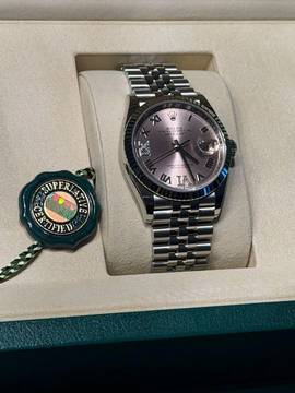  Rolex Datejust 36 Jubilee - Pink 6&9 - New - Fullset - 11/2025 