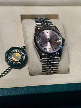  Rolex Datejust 36 Jubilee - Pink 6&9 - New - Fullset - 11/2025 