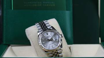Thumbnail von Rolex Datejust 36 Jubilee - Silver - New - Fullset - 11/2025