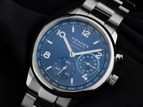 Thumbnail von NOMOS Club Neomatik Glashütte Club Sport Neomatik Weltzeit Blau Ref.790 2025 Full Set Neu