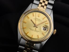 Thumbnail von Rolex Datejust 36 Ref.1601 Box&Beschreibung 1964 sehr gut Vintage