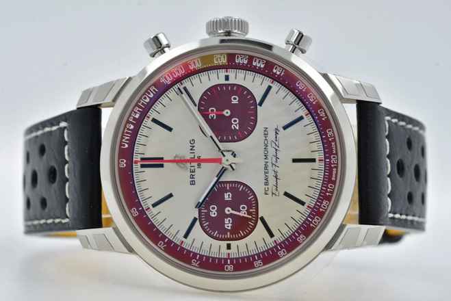  Breitling Top Time B01 Chronograph 125 Years FC Bayern Munich Limited Edition AB01769A1G1X1 