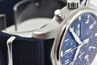 Thumbnail von IWC Fliegeruhr Chronograph Fliegerchronograph Pilot Chronograph 3777 Le Petit Prince Service 2025