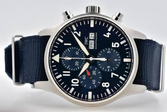  IWC Fliegeruhr Chronograph Fliegerchronograph Pilot Chronograph 3777 Le Petit Prince Service 2025 