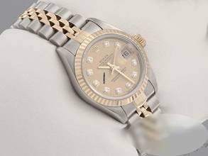 Thumbnail von Rolex Lady-Datejust Edelstahl Gelbgold 750 Diamanten Automatik Gold Stahl Damen