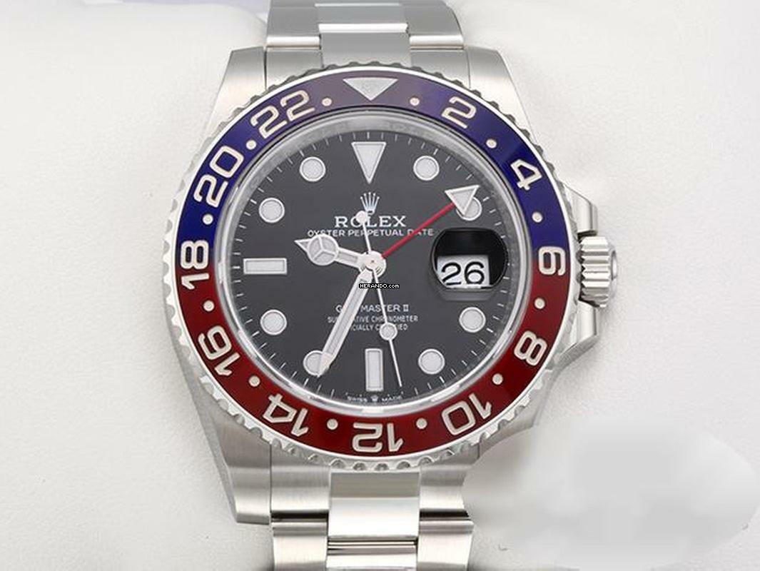 Rolex GMT-Master II 126710blro 2022 Edelstahl Automatik Stahl