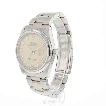  Rolex Datejust 36 Creme Roman Dial 