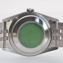 Thumbnail von Rolex Datejust 36 16234 Soleil blue dial 1991 Full Set TOP Condition