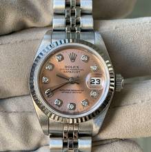 Thumbnail von Rolex Lady-Datejust 79174 Ladies 26MM Factory salmon diamonds dial Full Set