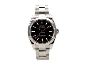 Thumbnail von Rolex Milgauss Ref. 116400 schwarzes Zifferblatt