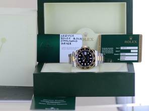 Thumbnail von Rolex GMT-Master II 116713LN black Oysterband Keramik Stahl Gold B+P