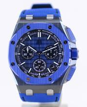 Thumbnail von Audemars Piguet Royal Oak Offshore Chronograph 43mm Chronograph Blue Black Ceramic B+P