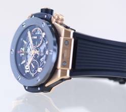 Thumbnail von Hublot Big Bang Unico Flyback Chronograph 42mm 18K King Gold Skeleton Dial Luxury