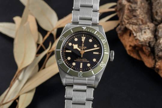  Tudor Black Bay Heritage Black Bay Harrods Automatik Stahl Herrenuhr 79230G B&P Limitiert 