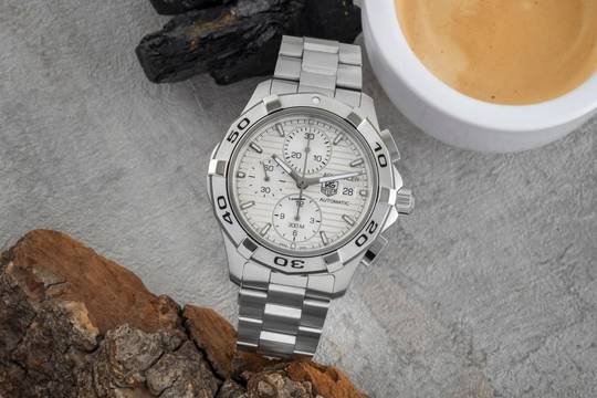 TAG Heuer Aquaracer 300M Chronograph Automatik Stahl Herrenuhr Ref. CAP2111.BA0833 