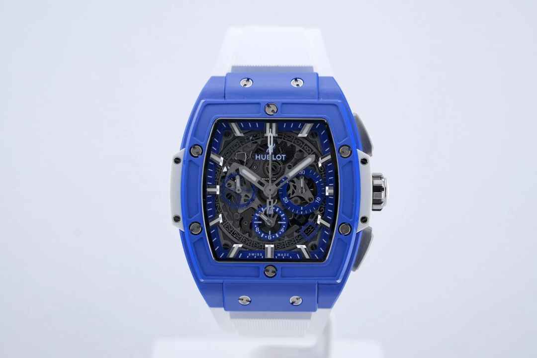  Hublot Spirit of Big Bang Blue Ceramic LIMITED TO 100 Box+Papers 641.EX.5129.LR 2019 