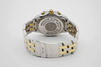 Thumbnail von Breitling Shadow Flyback Chronomat in 38 mm Stahl/Gold LC100 Fullset neuer Service