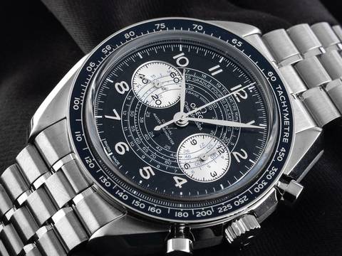  Omega Speedmaster Chronoscope Ref.329.30.43.51.03.001 2025 Full Set Ungetragen 