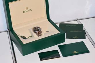 Thumbnail von Rolex Day-Date 40 Oyster Perpetual Day Date 40 18k White Gold 228239 Tapestry Grey Dial