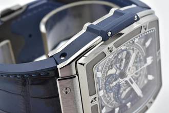 Thumbnail von Hublot Spirit of Big Bang Blue Chronograph 601.NX.7170.LR Titanium