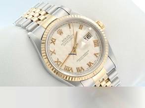 Thumbnail von Rolex Datejust 36 36mm 16233 1994 Edelstahl Gelbgold 750 Automatik Stahl Gold