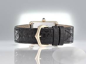 Thumbnail von Cartier Tank Solo Lady Tank Solo Edelstahl Gelbgold 750 2021 W5200002 Stahl Gold Damen