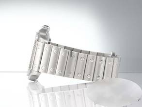 Thumbnail von Cartier Santos Mittleres Modell W4sa0005 2023 Edelstahl Diamanten Automati Steelk