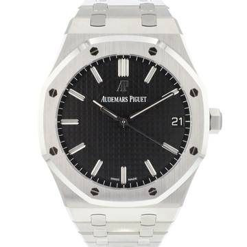  Audemars Piguet Royal Oak 41 Automatic Black Dial NEW 
