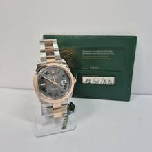 Thumbnail von Rolex Datejust 41 41mm Wimbledon Ouro Rosé & Aço Automático completo