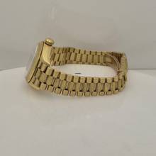 Thumbnail von Rolex Lady-Datejust Presidente Bark Finish Full Gold 26mm Autom. Completo
