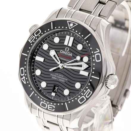  Omega Seamaster Diver 300 M Black 42 – 210.30.42.20.01.001 – NEW & Unworn – 2024 Full Set 