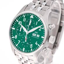 Thumbnail von IWC Fliegeruhr Chronograph Pilot Chronograph 43 Green – IW378006– NEW & Unworn – 12/2025 Full Set