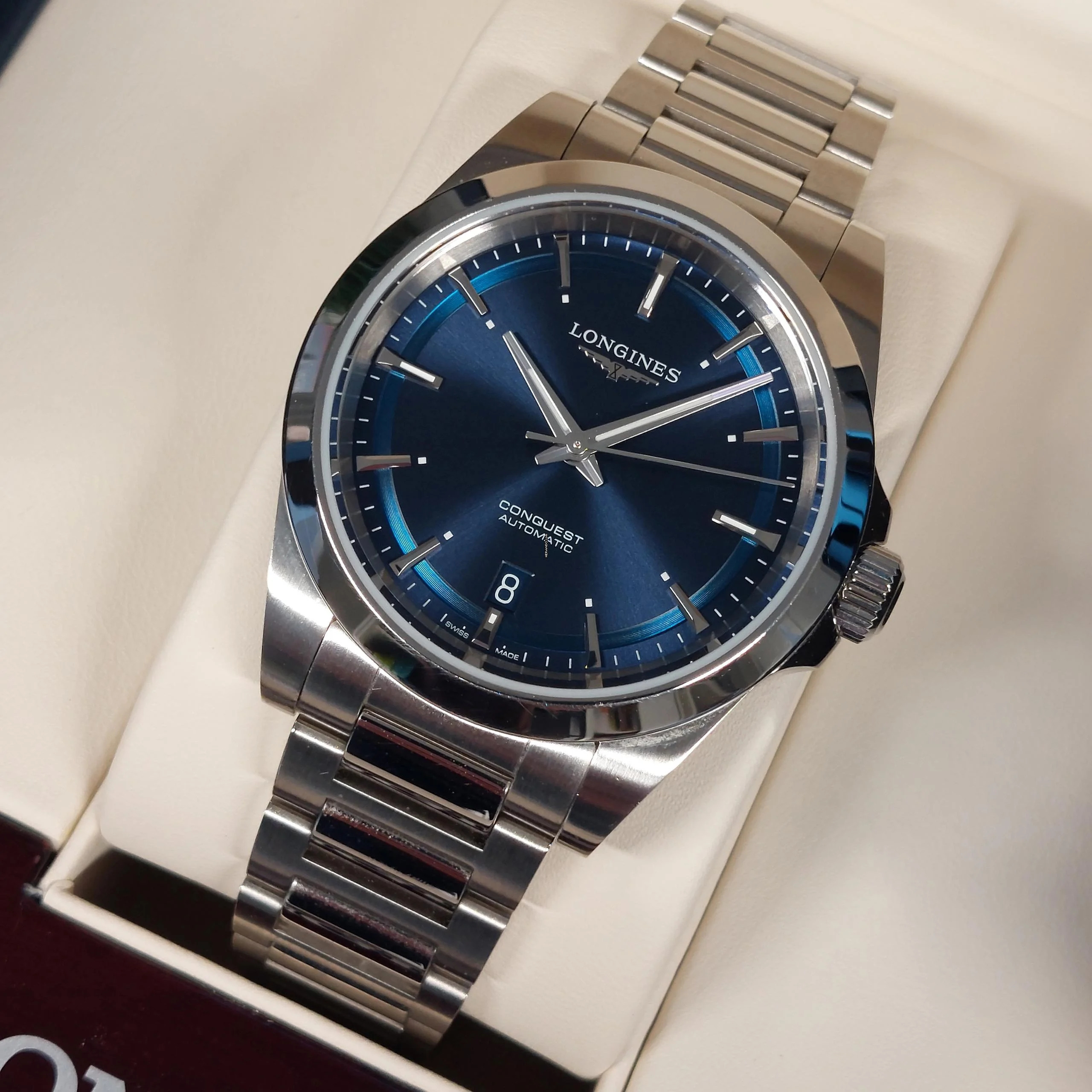 Thumbnail von Longines Conquest Blue Full Set