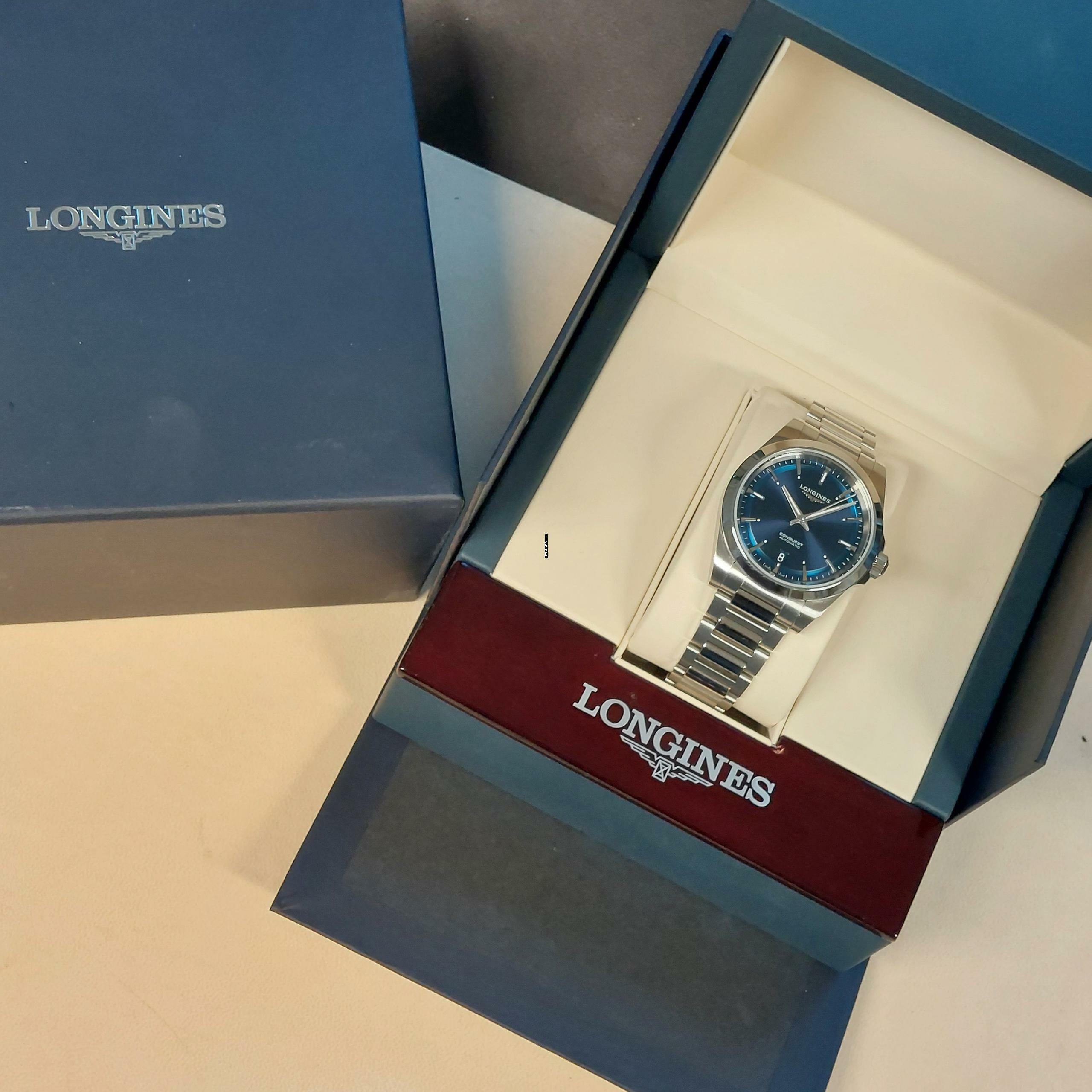 Thumbnail von Longines Conquest Blue Full Set