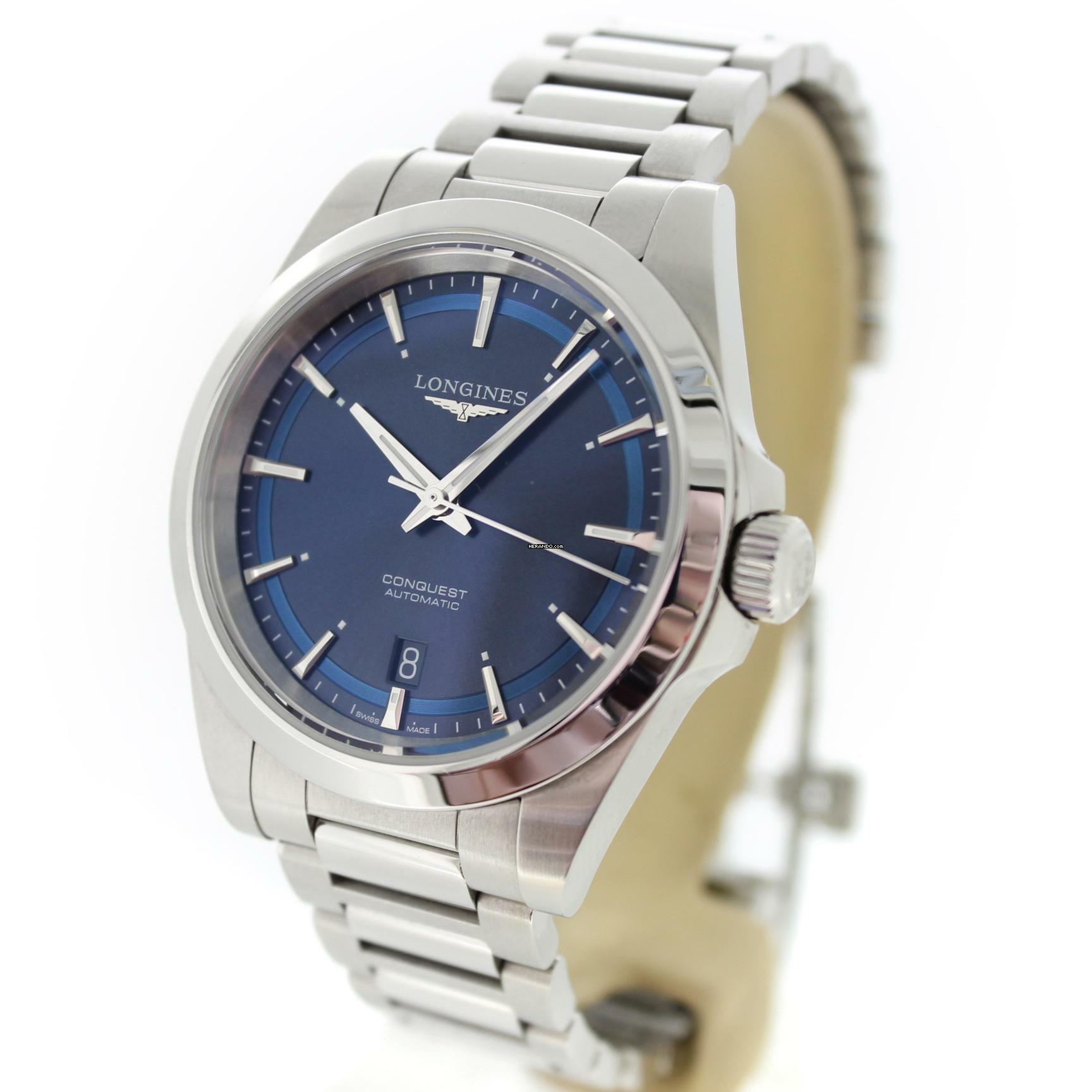 Thumbnail von Longines Conquest Blue Full Set