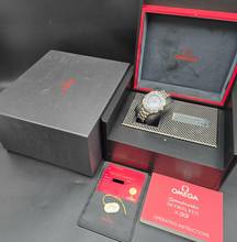 Thumbnail von Omega Speedmaster Skywalker X-33 318.90.45.79.01.001 Quartz Titanium Very Good Condition Full Set 2018
