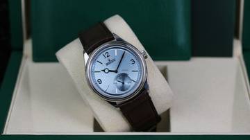 Thumbnail von Rolex 1908 Platin - Ice Blue - New Full Sticker LC100 - Fullset - 2025