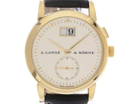  A. Lange & Söhne Saxonia Großdatum Ref.105.022 2007 Original Box sehr gut Vintage 