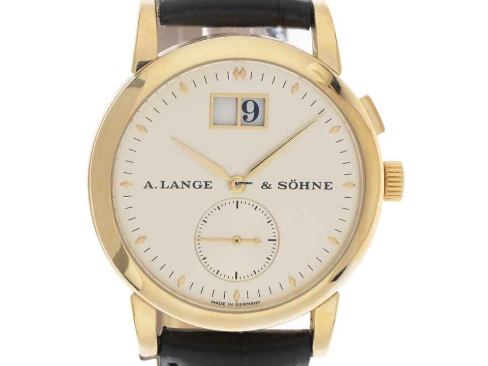  A. Lange & Söhne Saxonia Großdatum Ref.105.022 2007 Original Box sehr gut Vintage 