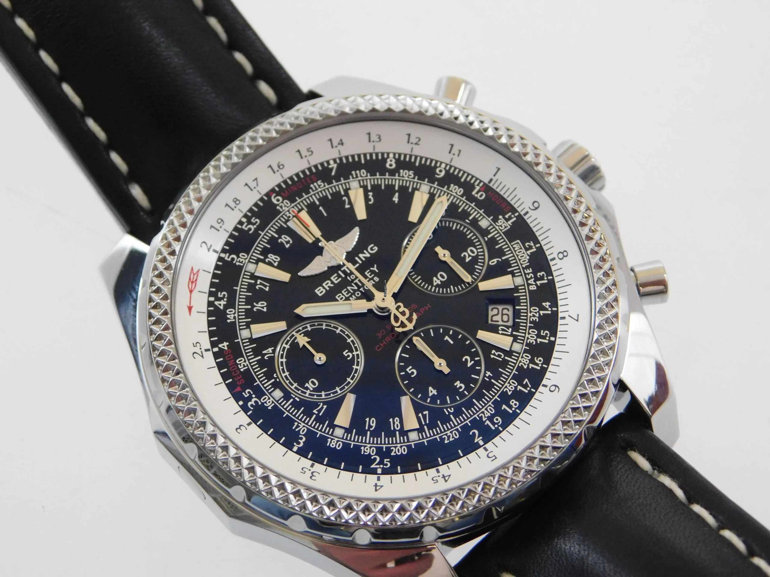  Breitling Bentley Motors For Motors mit original Band und Faltschließe im Best Zustand 48mm Top Zustand aus Privatbesitz 