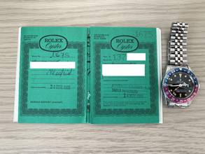 Thumbnail von Rolex GMT-Master 1675 Pepsi fuchsia bezel 1966’s Full Set
